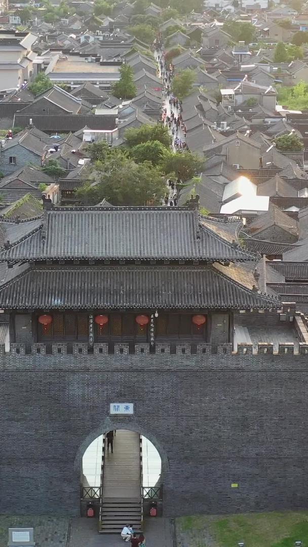 东关街历史街区扬州古城风景视频的预览图