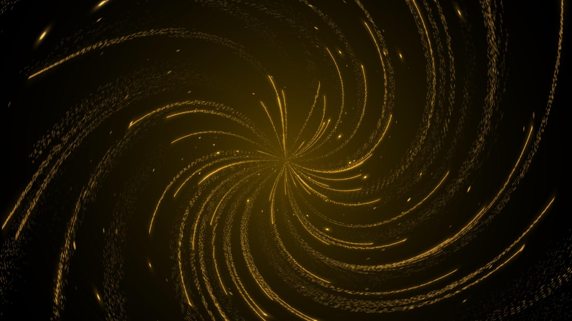 4k旋转粒子光线绽放视频的预览图