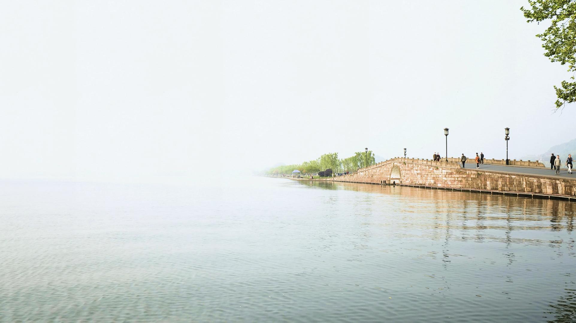 4K西湖实拍意境素材视频的预览图