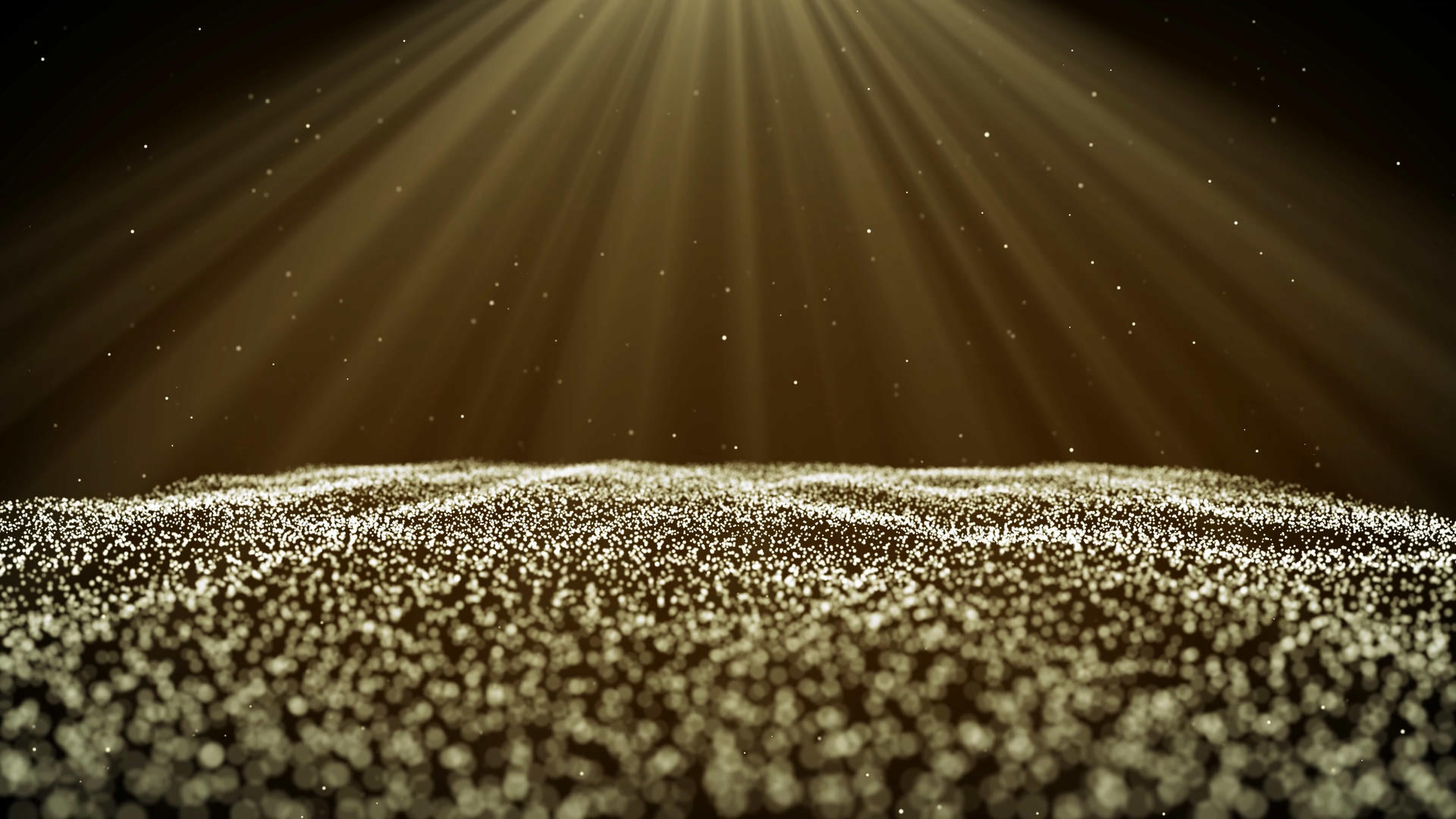 金色唯美粒子4K视频的预览图
