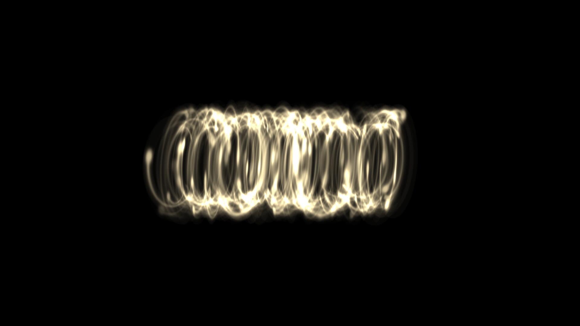 光线螺旋转场带通道视频的预览图