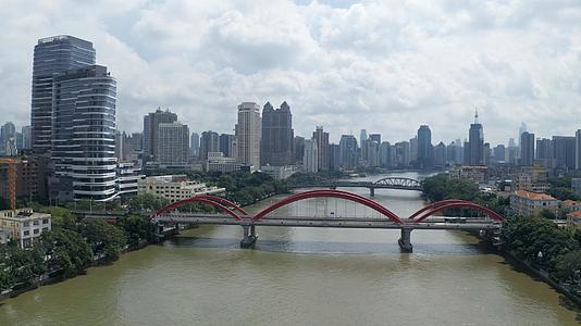广州珠江解放大桥视频的预览图