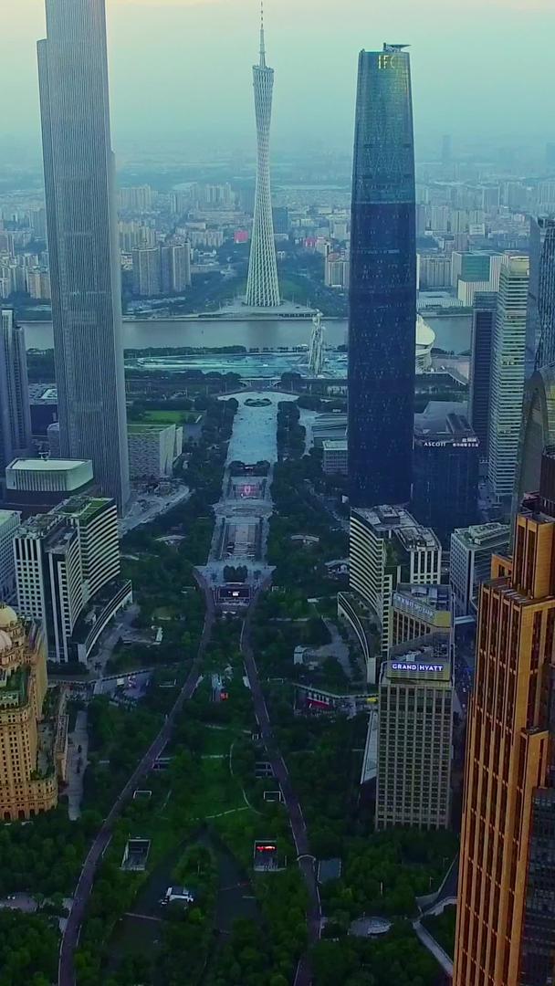 广州城市天际航拍视频的预览图