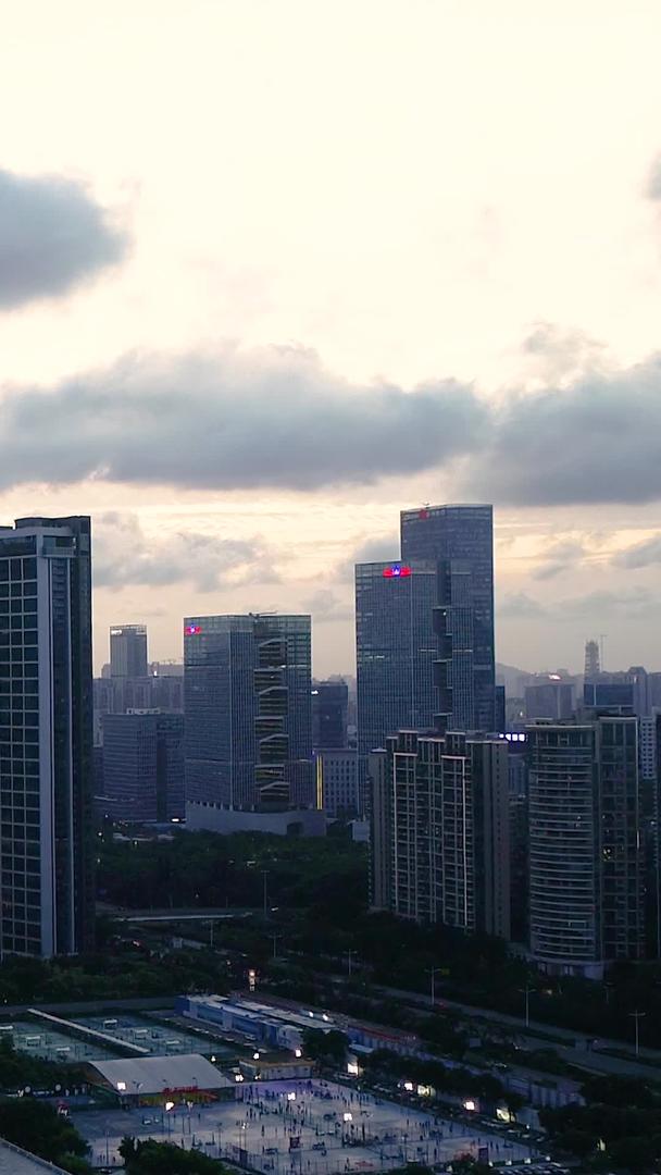 深圳后海建筑群航拍视频的预览图