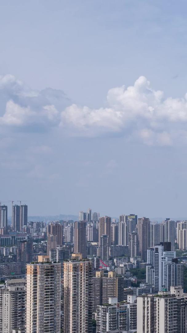 繁华的重庆城市风光延迟视频的预览图