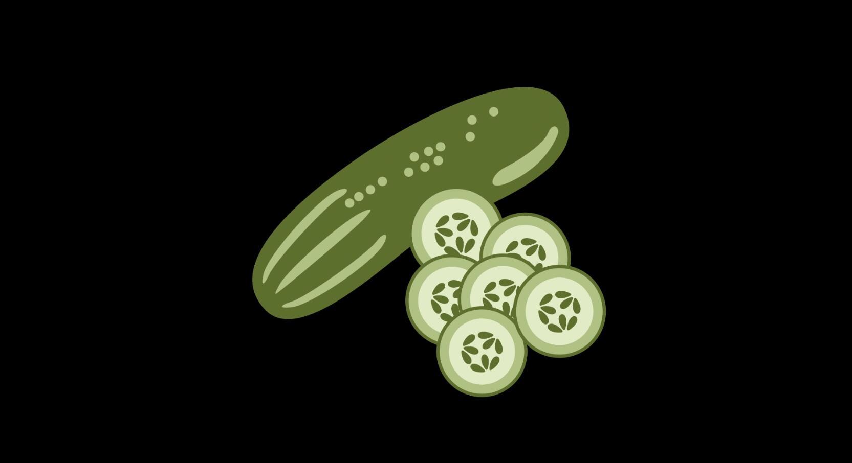 mg动态黄瓜蔬菜食物视频素材视频的预览图
