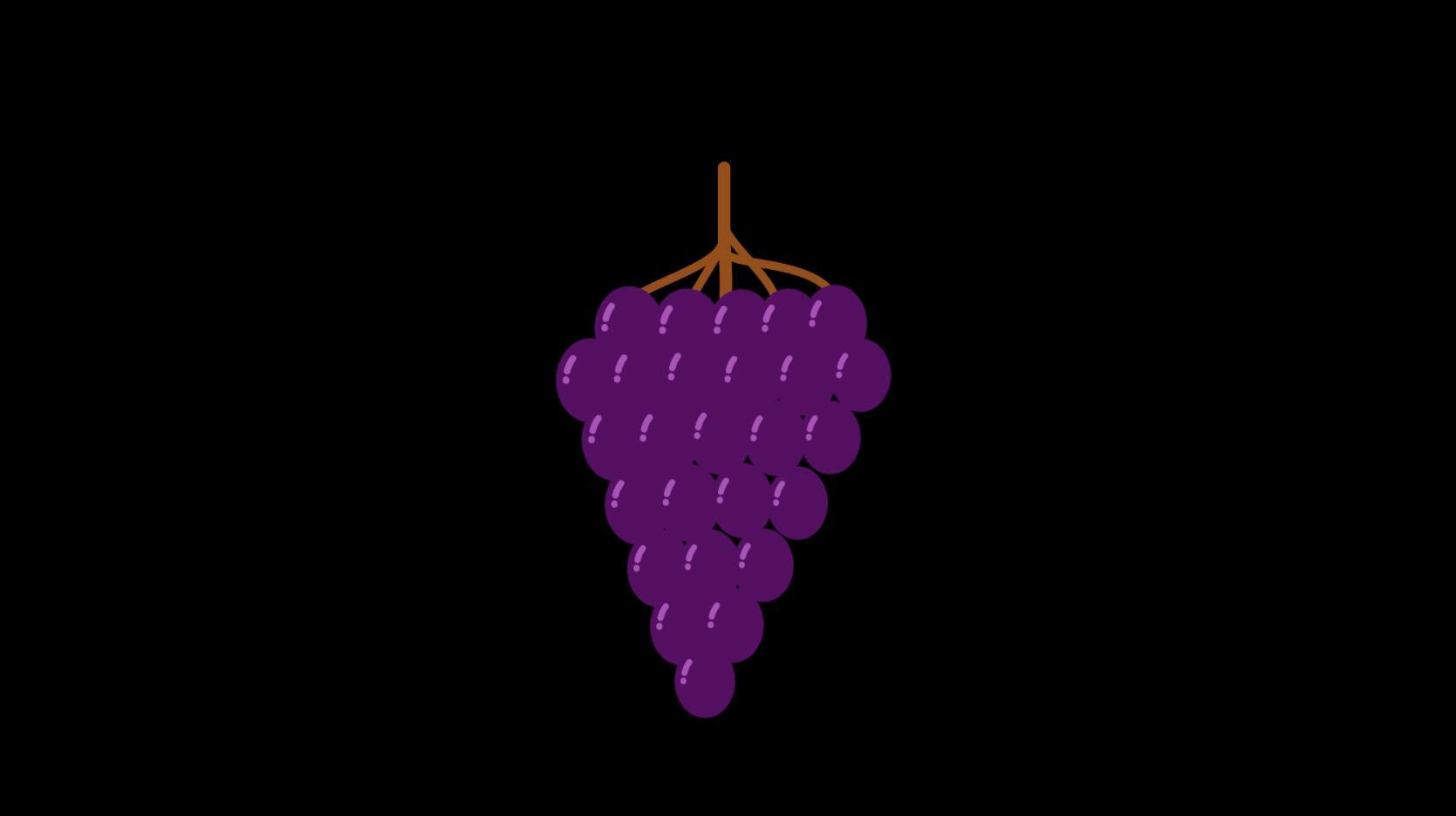 mg动态葡萄水果食物视频素材视频的预览图