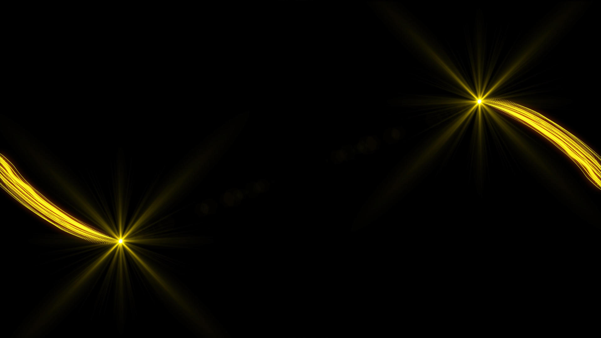 4K金色光线碰撞爆炸带透明度视频的预览图
