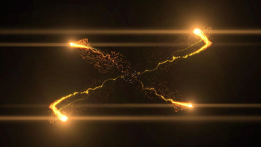4K粒子光线碰撞炸开特效视频的预览图