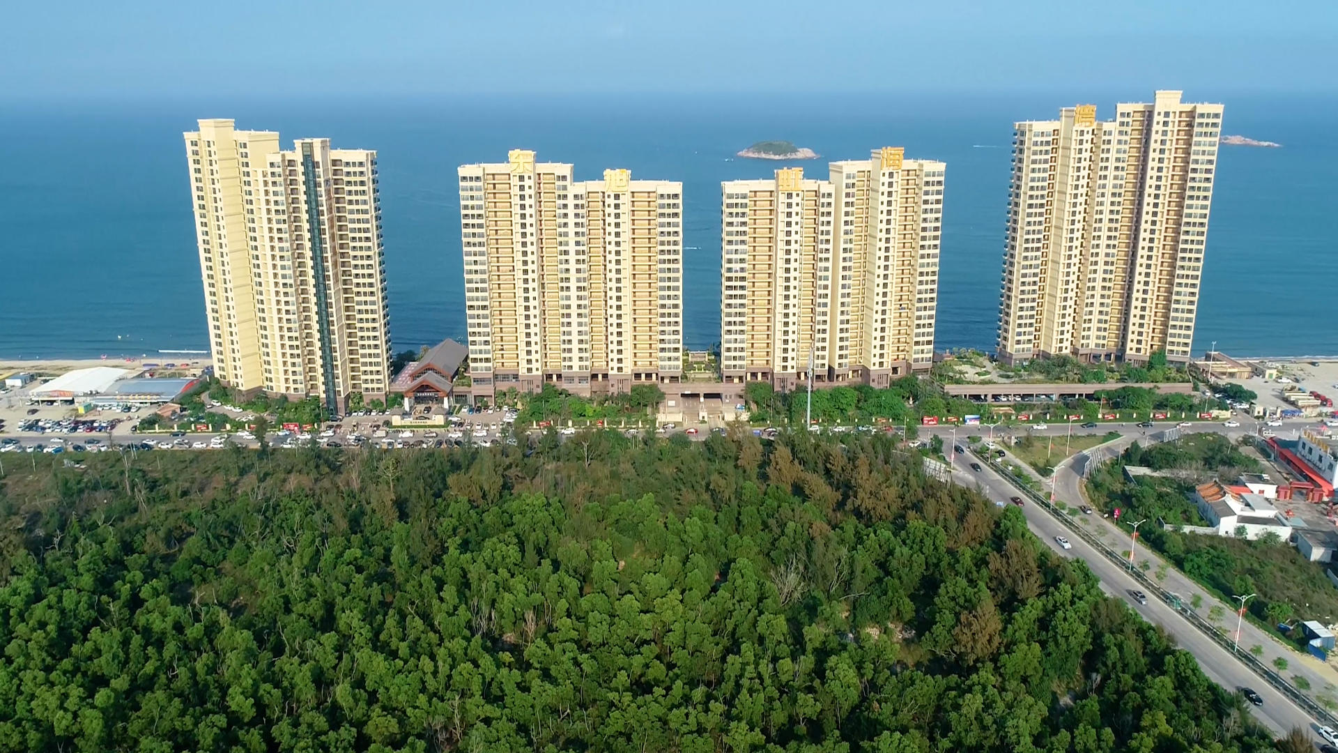 惠州双月湾度假酒店4k视频的预览图