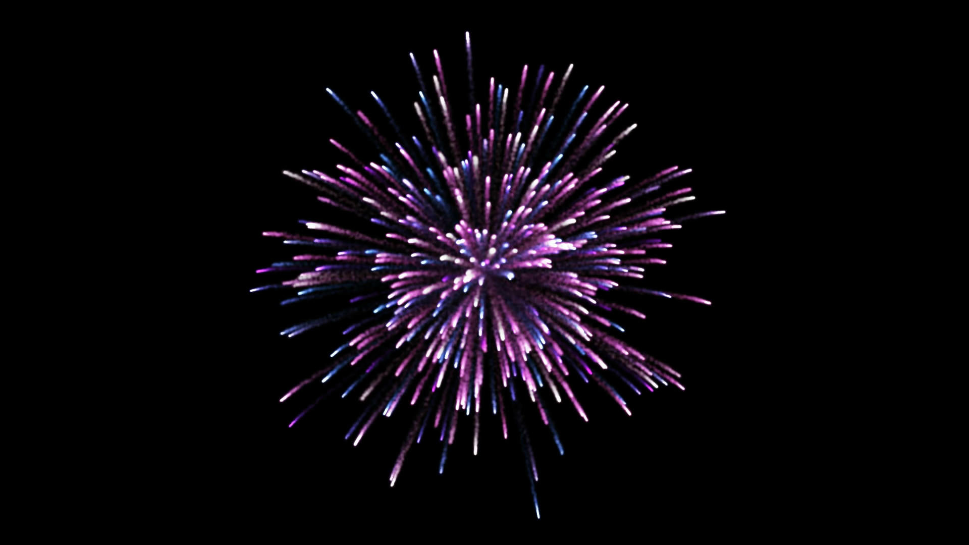 透明通道紫色烟花视频素材视频的预览图
