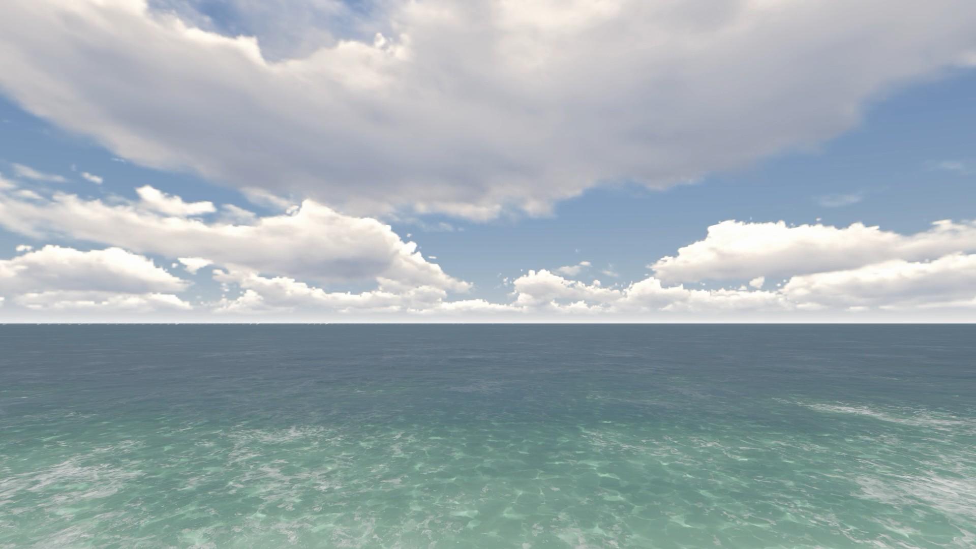 高清蓝天大海视频的预览图