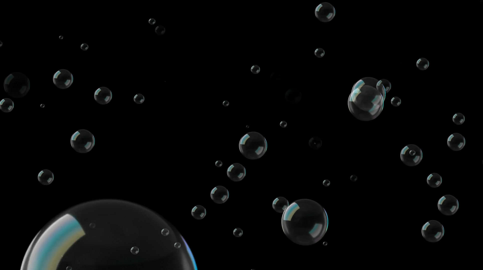 透明通道气泡素材视频的预览图