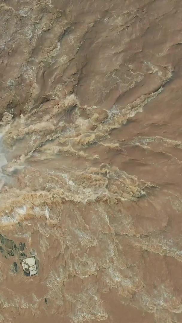 黄河壶口瀑布航拍视频视频的预览图