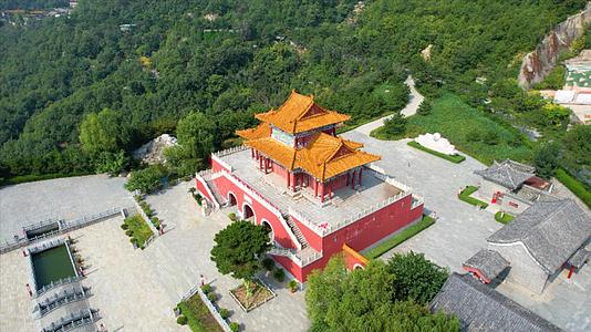 中国天津蓟县盘山风景区风光视频的预览图