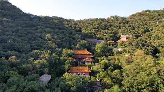 中国天津蓟县盘山风景区风光视频的预览图