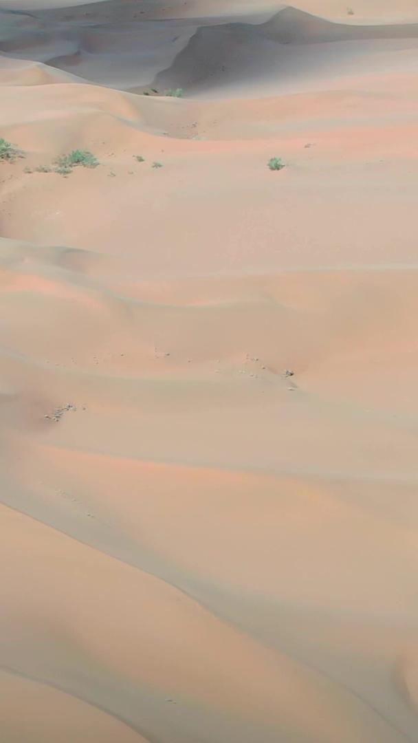 沙漠风光宁夏沙坡头航拍视频视频的预览图