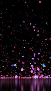 粒子上升梦幻背景视频的预览图