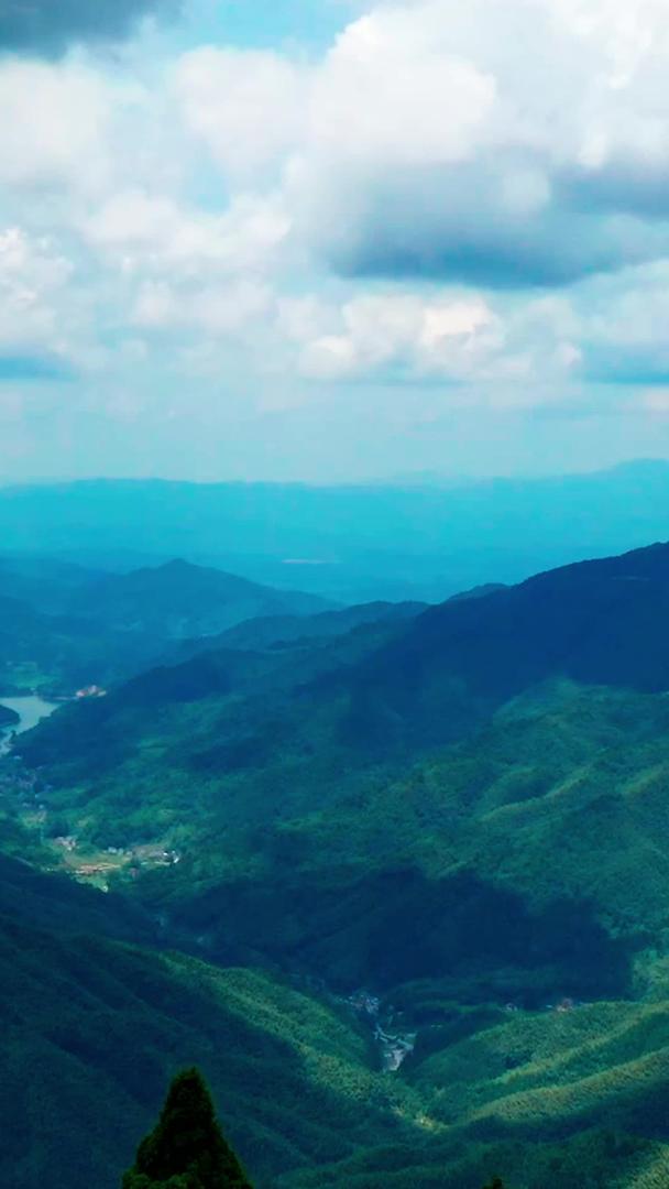 井冈山五指峰航拍风景延时视频的预览图