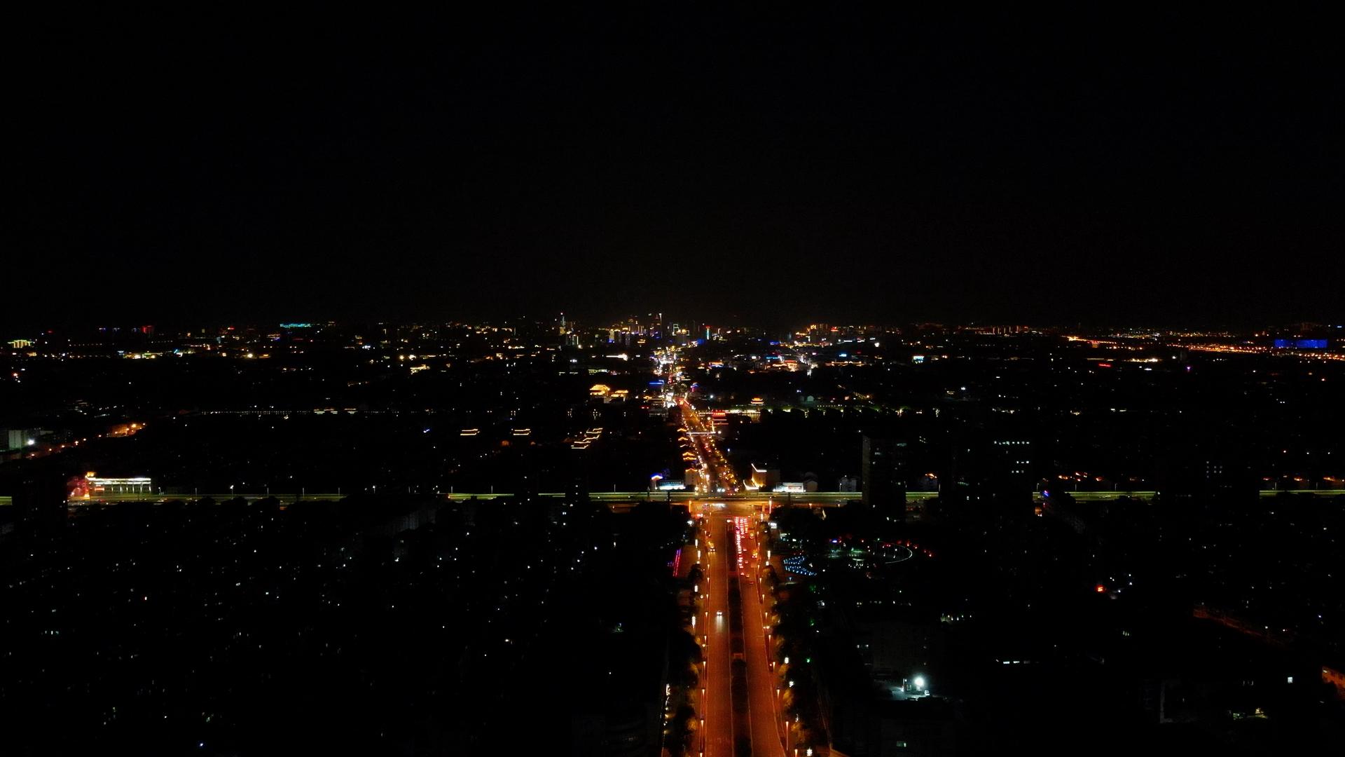 4k苏州灯火通明的城市视频的预览图
