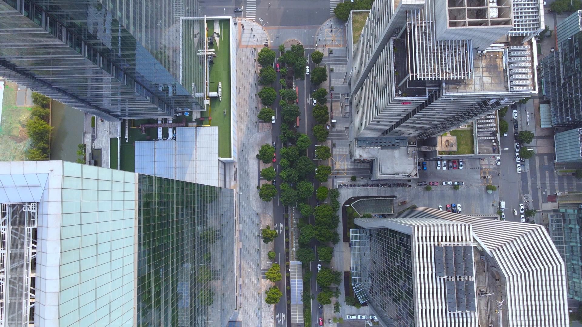 4k城市地标商圈视频的预览图