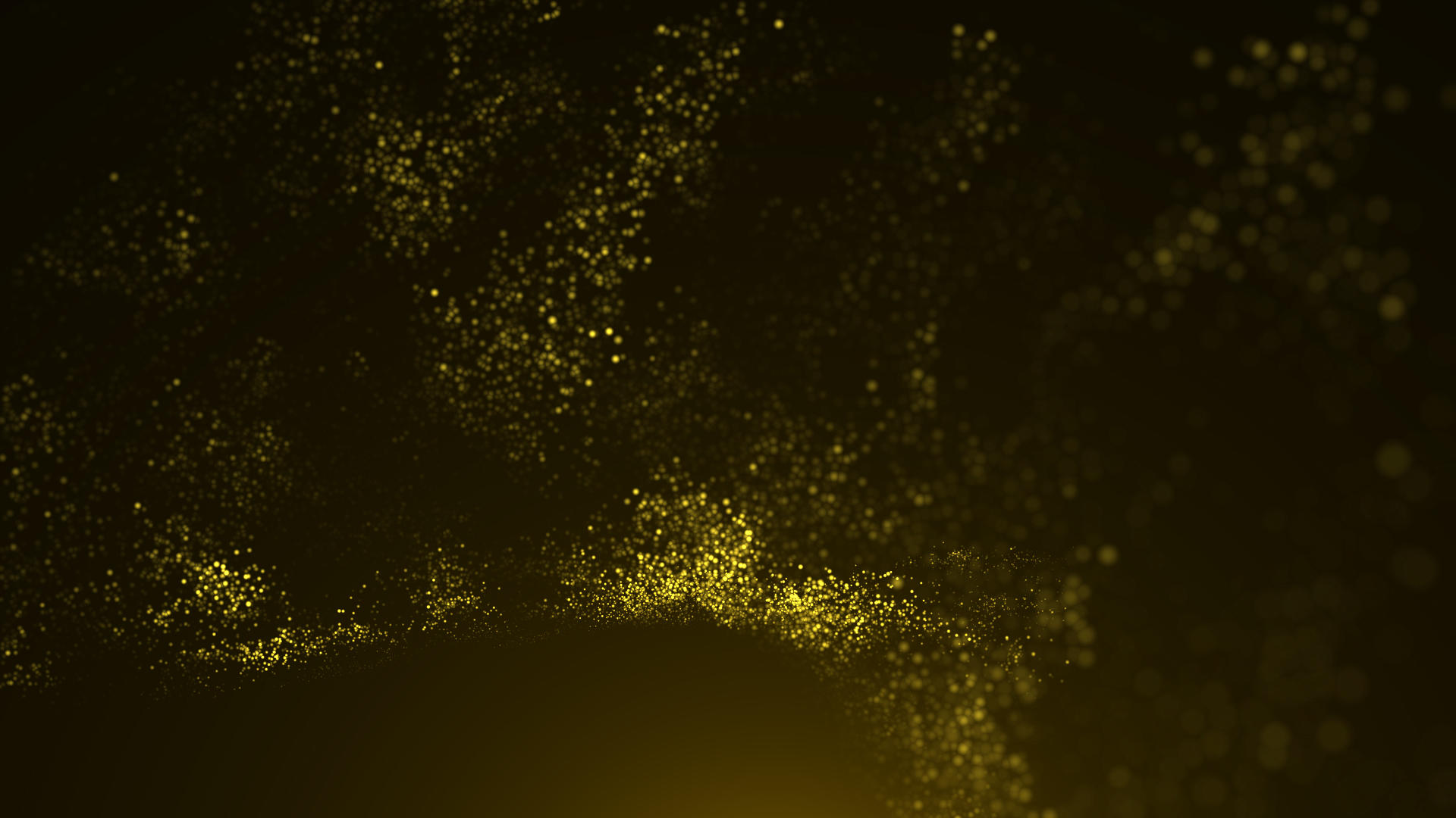 金色空间粒子视频的预览图