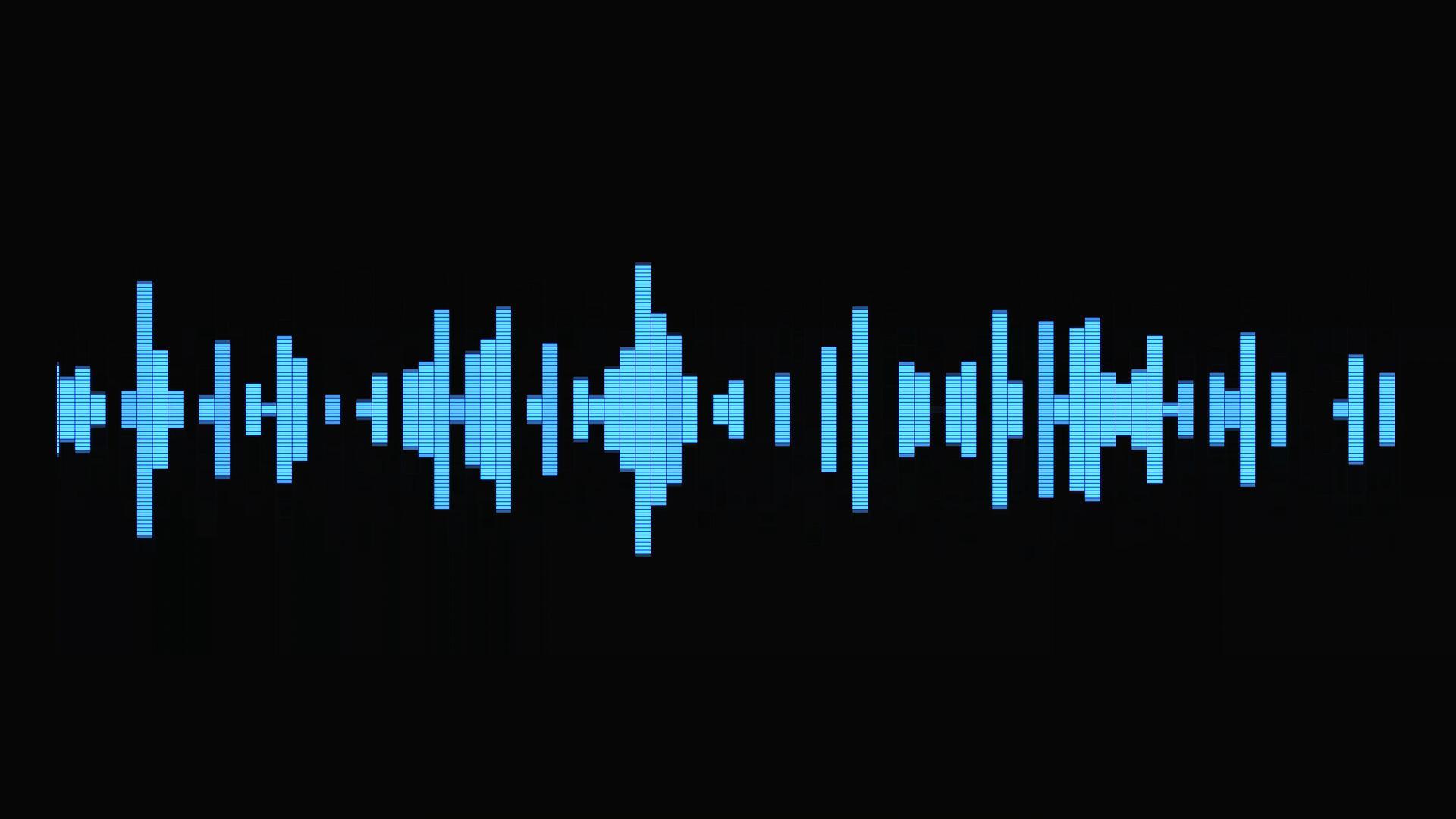 音频波形图动态元素（可输出A通道）视频的预览图