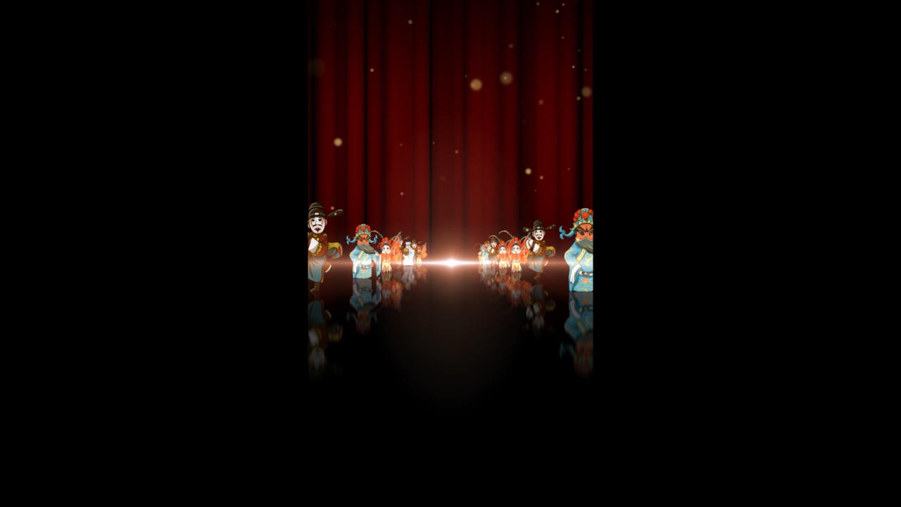 戏曲京剧背景视频的预览图