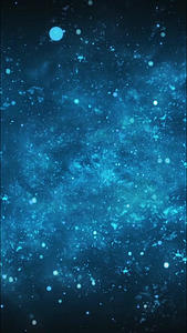 蓝色科技星空粒子背景视频的预览图