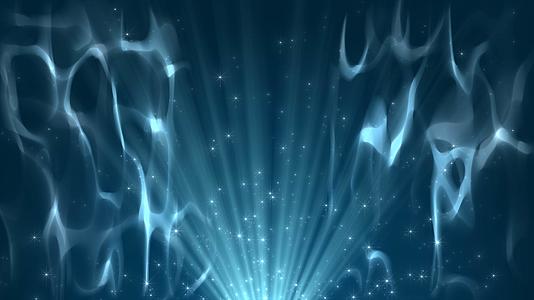 美丽的流体星空粒子梦幻背景视频的预览图