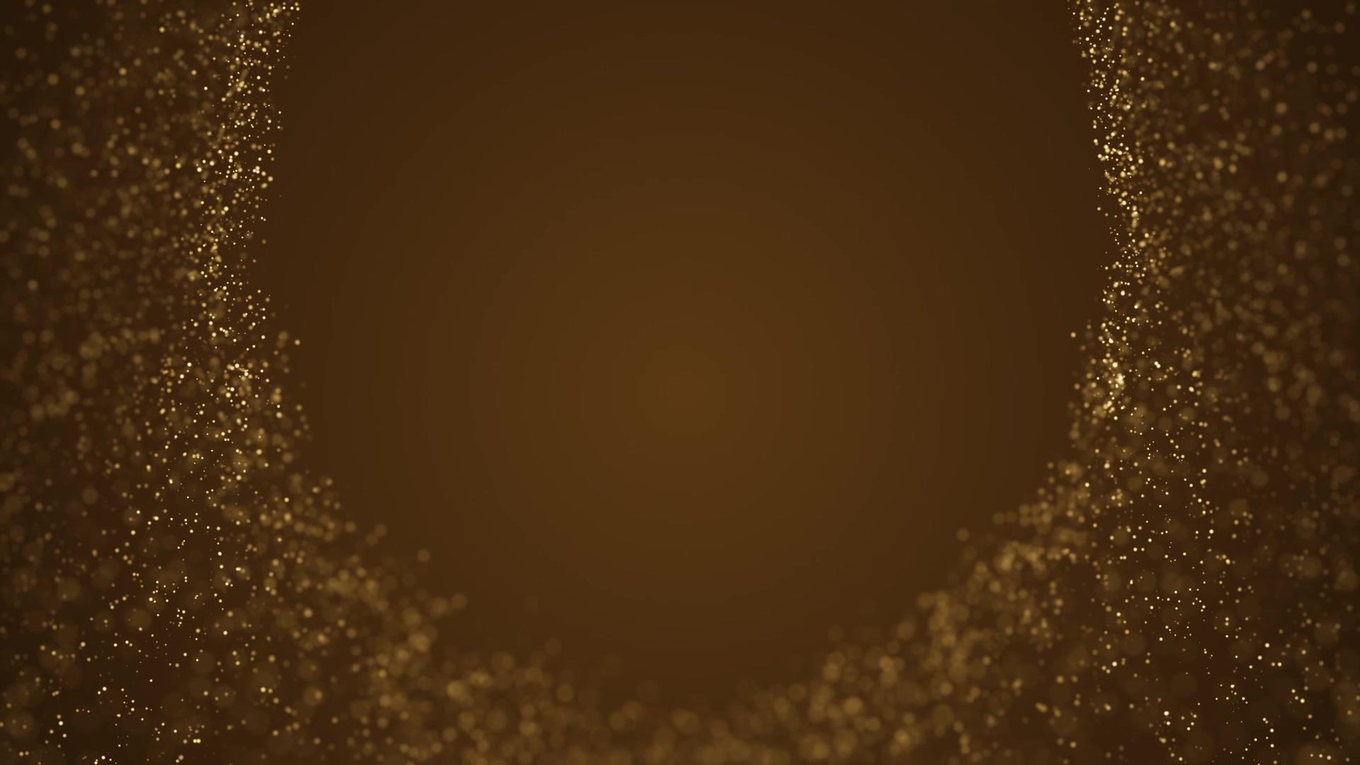 金色粒子颁奖年会背景视频的预览图