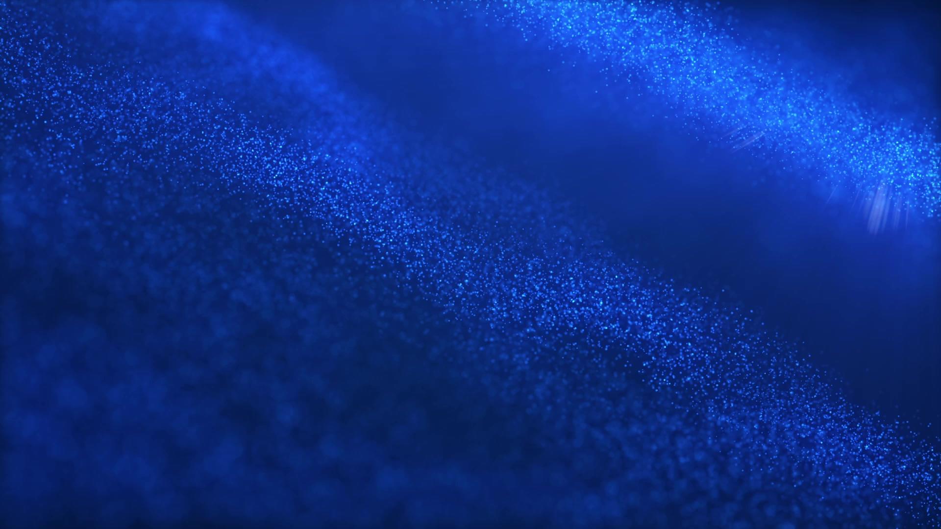 蓝色大气唯美粒子颁奖年会背景视频的预览图