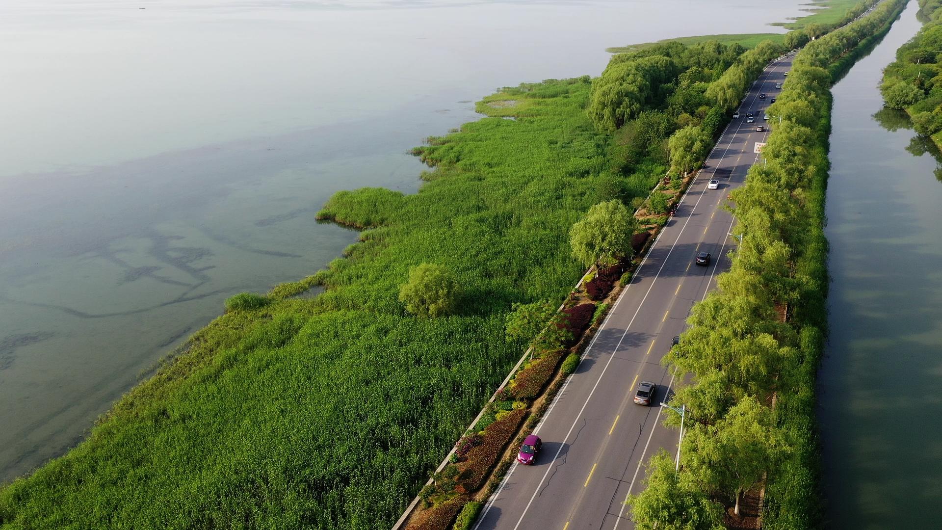 苏州环太湖大道航拍视频的预览图