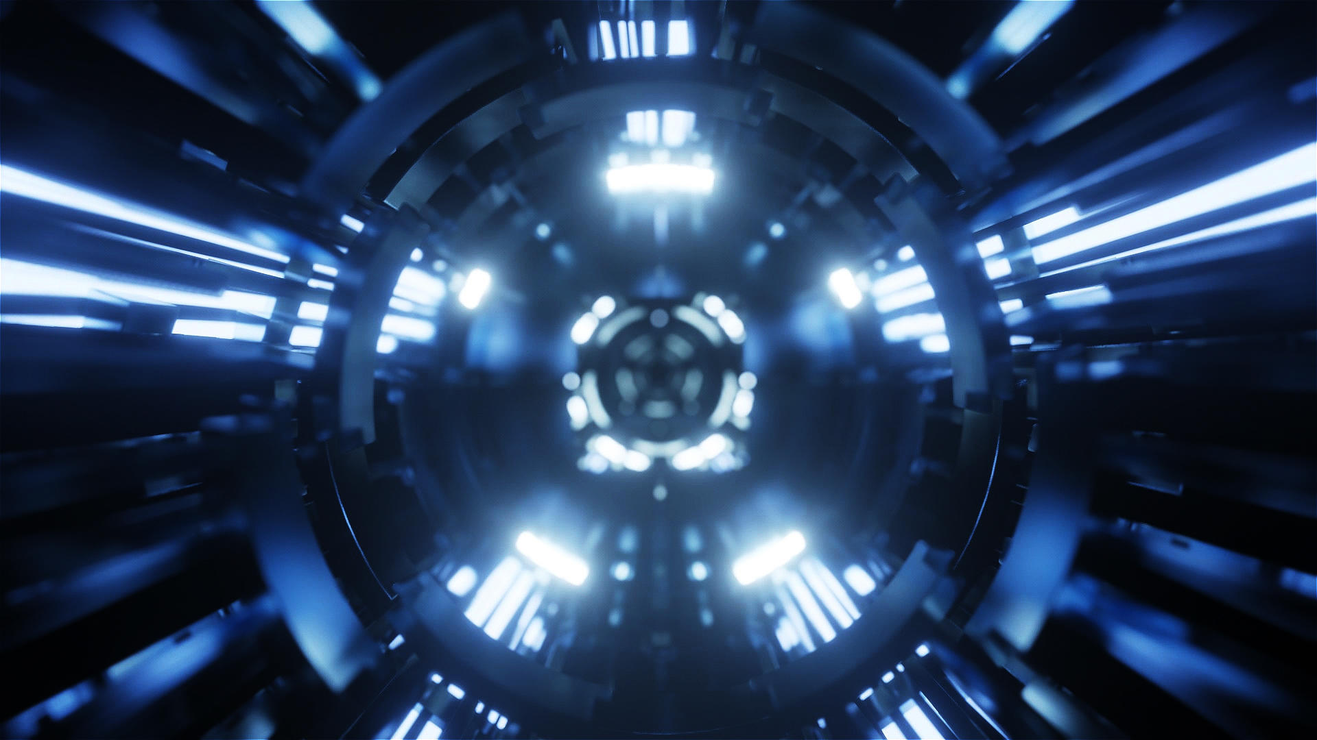 三维科技感隧道穿梭片头模板视频的预览图