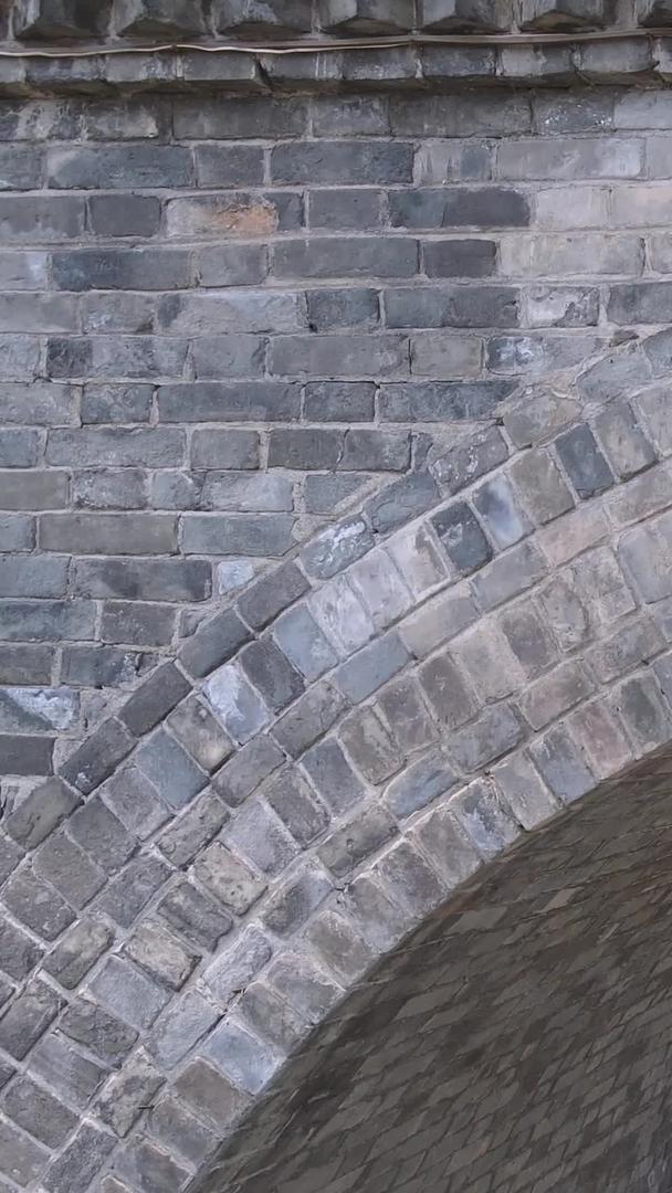 航拍三国历史荆州古城墙素材视频的预览图