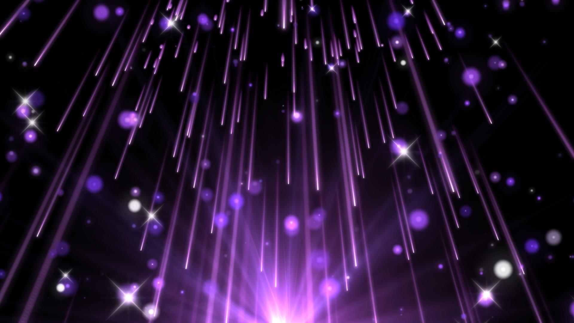 动态唯美粒子流星动态视频元素视频的预览图