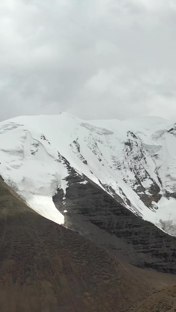 西藏日喀则卡若拉冰川视频的预览图