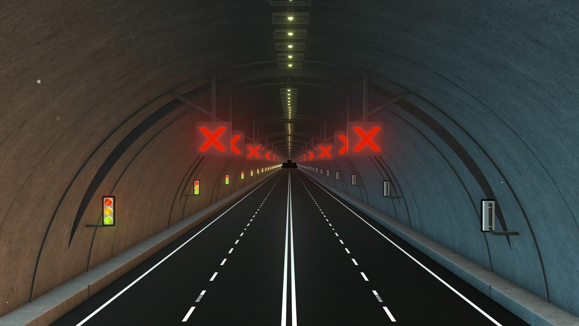 4K三维隧道穿梭背景素材视频的预览图