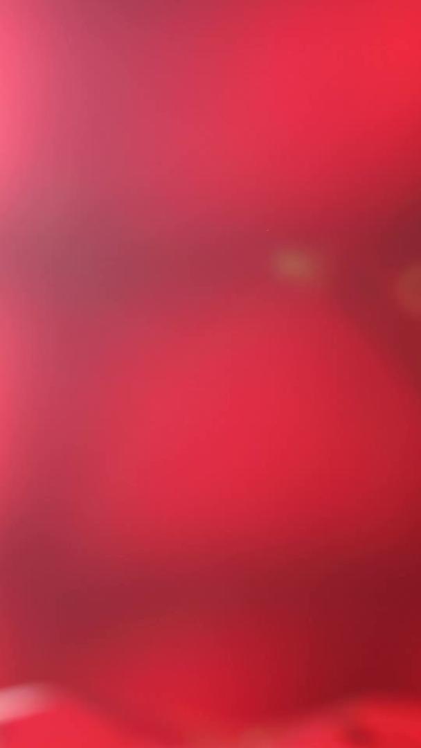 新春福字红色背景前虚实对焦文房四宝静物实拍视频的预览图