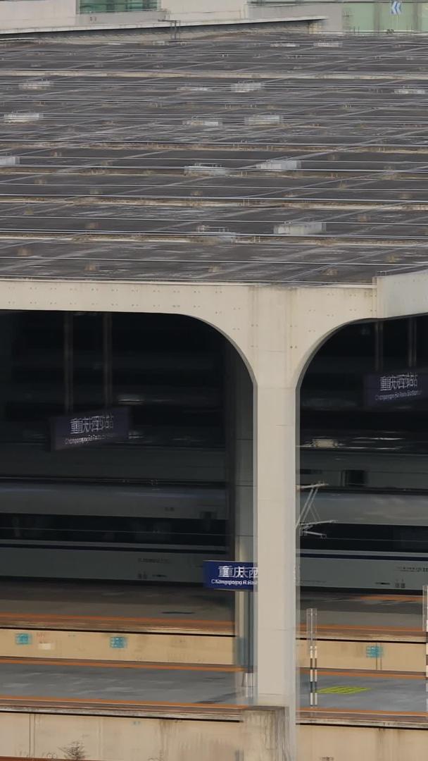 高铁出站实拍素材视频的预览图
