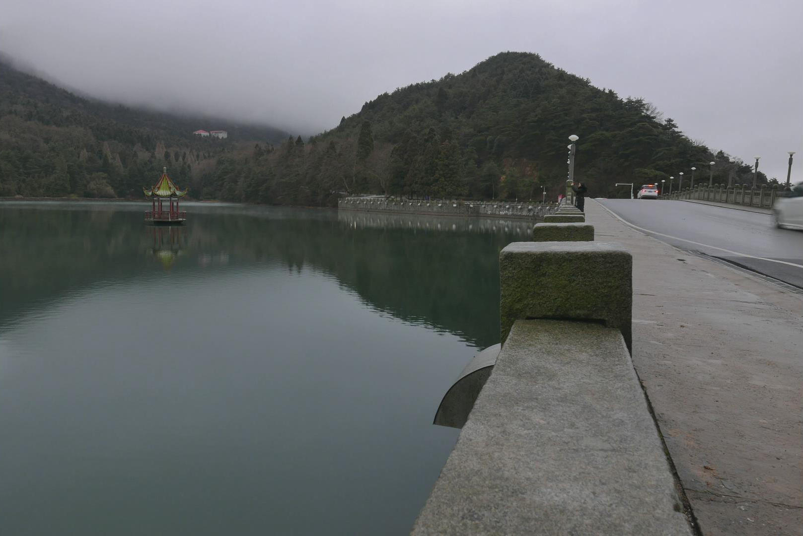 庐山如琴湖延时视频视频的预览图