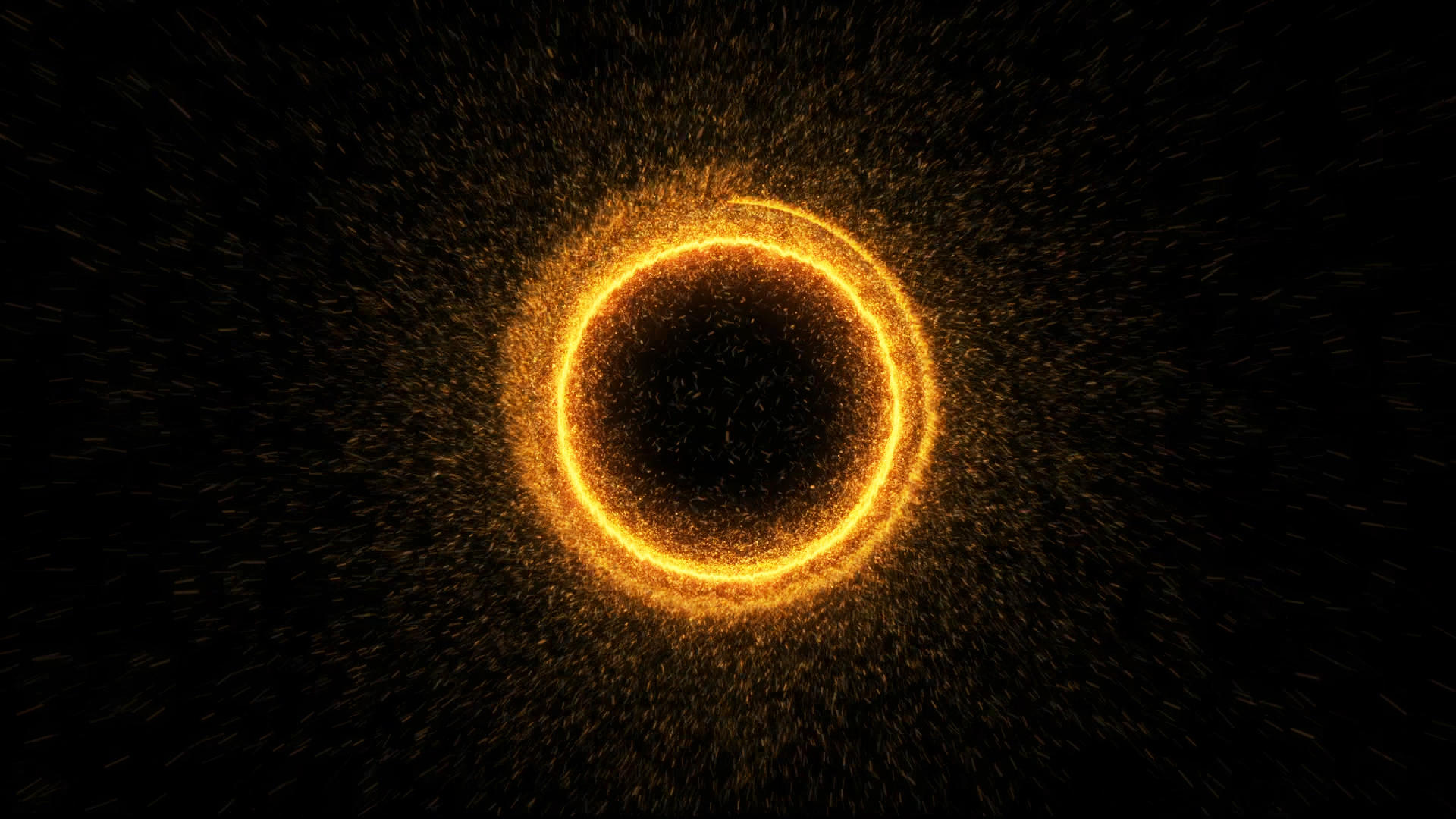 神秘博士时空之门粒子旋转金门视频的预览图