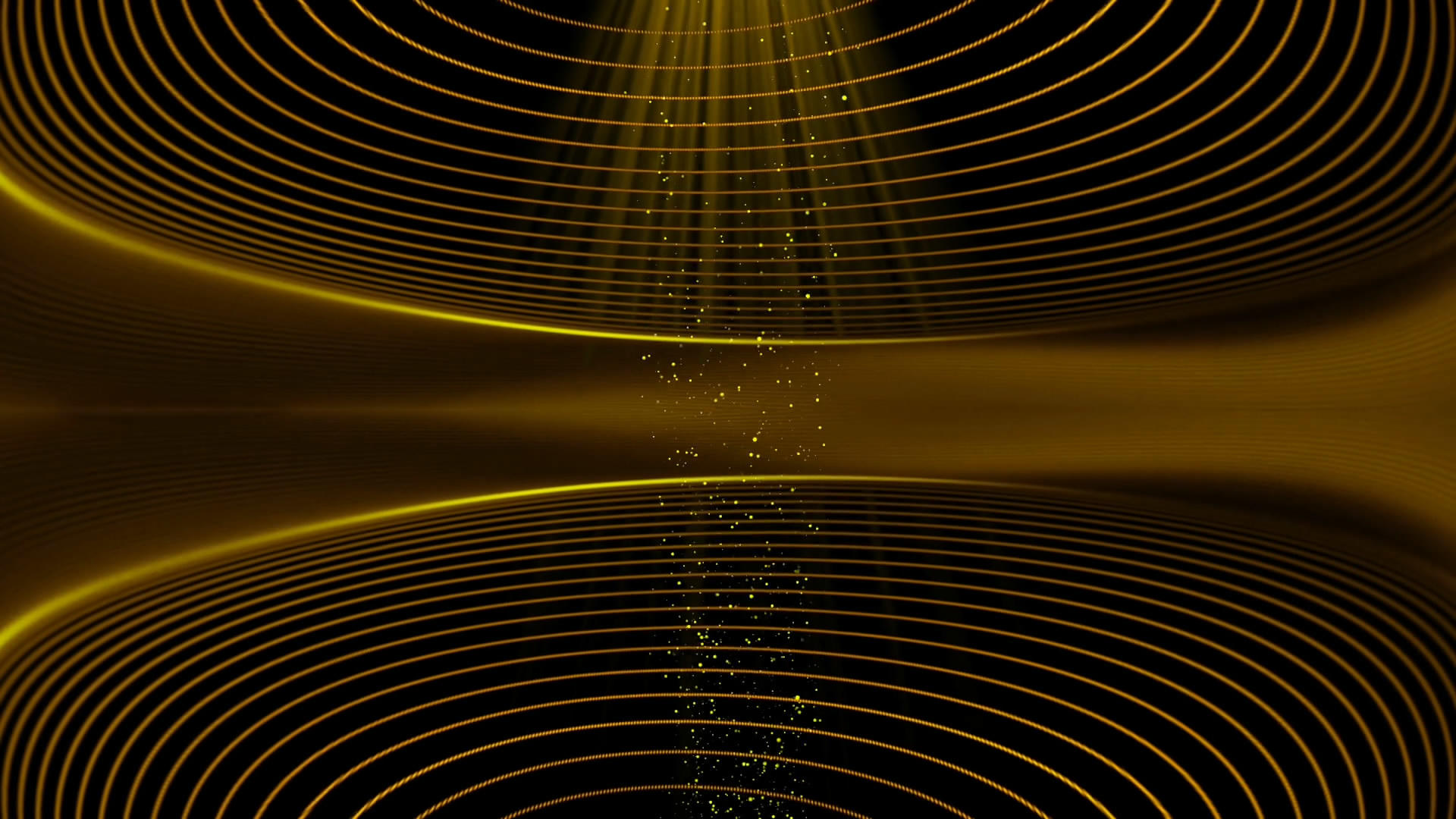 金色唯美粒子线条视频的预览图