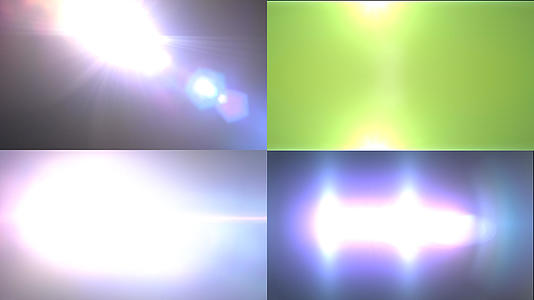 一组炫彩流光光晕光斑转场2视频的预览图