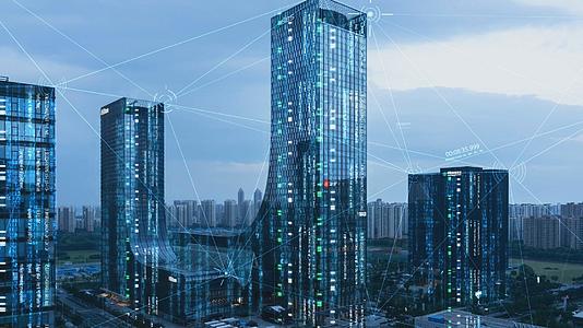 互联网商业5G智慧城市视频的预览图