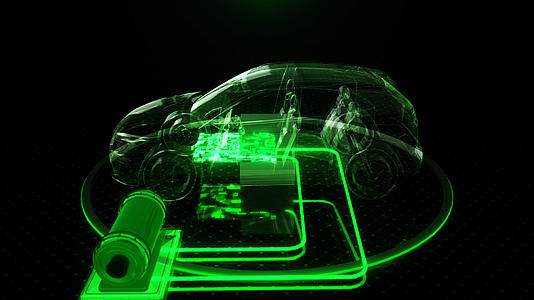3K3D新能源汽车背景视频的预览图