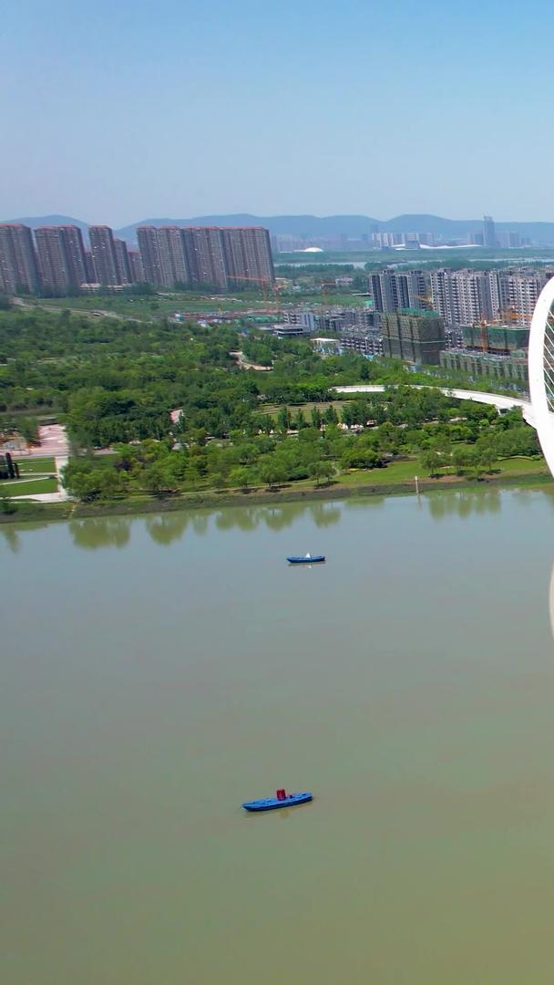 南京河西CBD南京眼双子楼视频的预览图