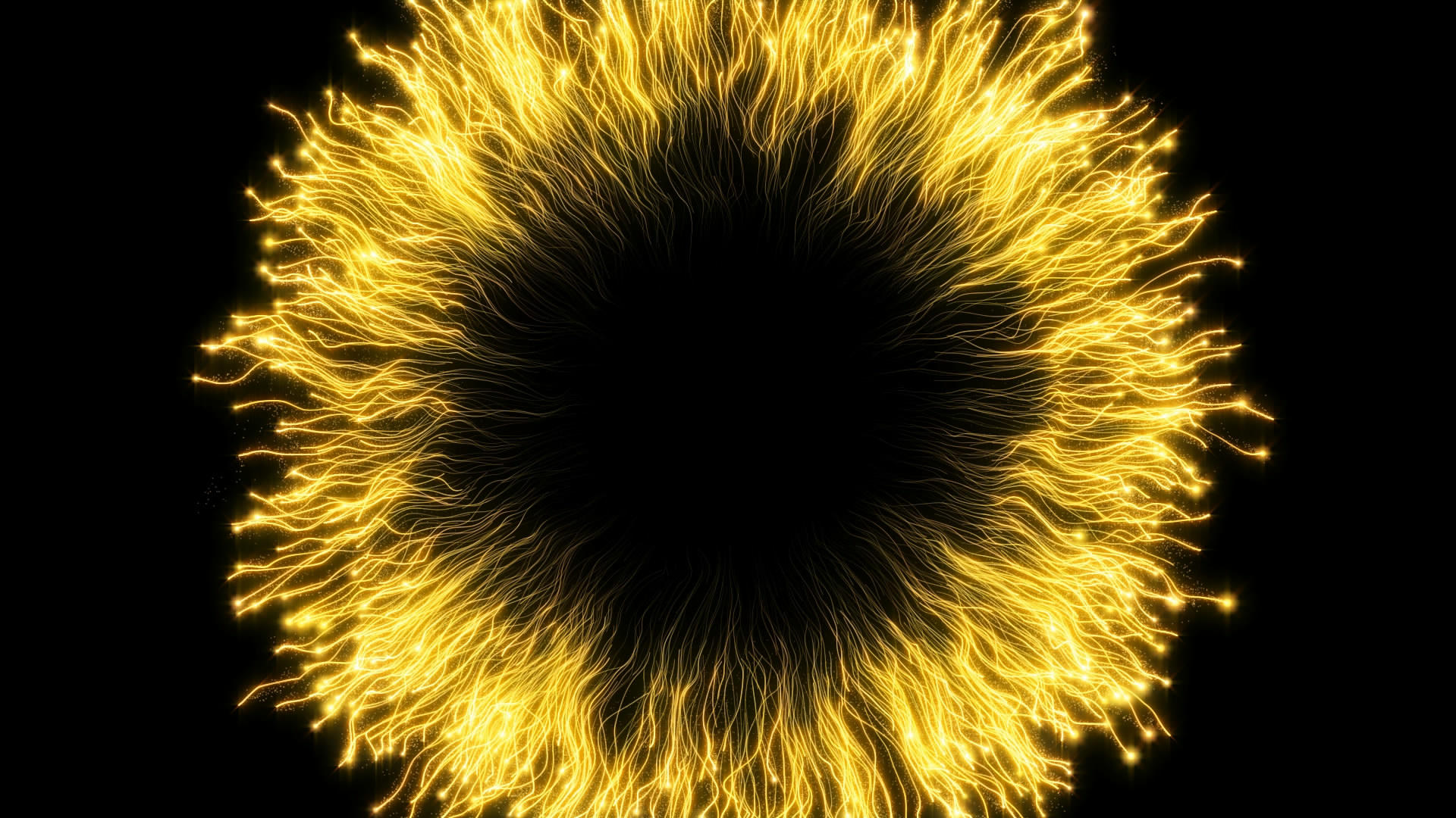 透明通道金色粒子视频素材视频的预览图