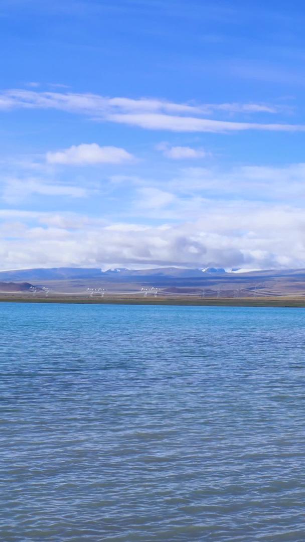雪山和高原湖泊延时视频视频的预览图