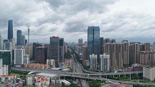 广州中山一立交城市交通视频的预览图